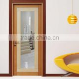 High Quality Mina Mahogany&Anigre&Maple Finished Glazed Wooden Door