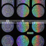 Round Shape Laser Silver Nail Polish Stencil thumbnail-3