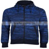 Mens 100% cotton long sleeve special strip hoodie soccer jacket 5xl