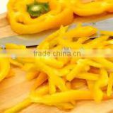 Supply IQF Yellow Pepper sliced with good quality