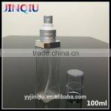 Square Shape Empty Skin Toner Bottle 100ml PETG Plastic Spray Bottle Toner thumbnail-2