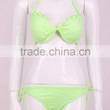 Solid Bikinis Doble Push up Extreme Bikinis Bathing Suits Women thumbnail-5