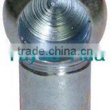 24-29mm White Zinc Plated Metal Ball Socket M12 With Safety Clip