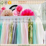 Hot Sale Price High Quality Factory Tissue FOIL Paper Tassel for Party Decoration