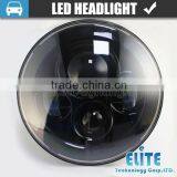 7 Inch Round Led Headlight Angel Eyes 12V 24V thumbnail-1