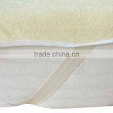 Yellow Cotton Terry Fancy Designer Fitted Hosiery Bed Sheets