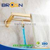 China Cheap Price Bathroom / Golden Color /Double Bar Towel Shelf #15002 thumbnail-1