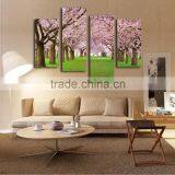 Sakura Cherry Blossom Canvas Prints Pink Flowers Wall Art thumbnail-3