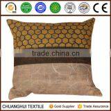 New Arrival Linen Cotton Natural Material Cushion Cover Custom Printing With Dragonfly thumbnail-1