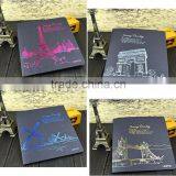 School Supplies Notepad Eiffel Tower Notebook
