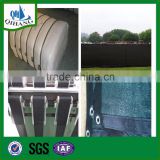 HDPE plastic virgin hdpe material green privacy fence windscreen for tennis court