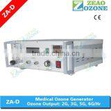 Hospital air disinfection desktop medical ozone generator for therapy equipment