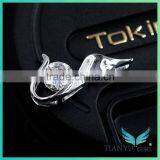 Christmas Gift Ideas The Wings of Angel Moissanite Gold Pendant Set Designs With Price thumbnail-2