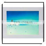 10.4" Wide Screen Ratent LCD Large Size Digital Photo Frame White