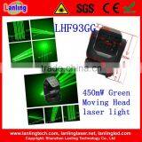 450mW Green Moving Head Laser Light for Stage DJ Disco Club