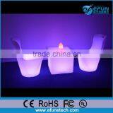 Battery Rechargable Nightclub Bar Table Furniture 3d Mood Color Changing Led Light Cube