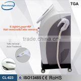 Pigment Therapy Bipolar RF Nd Yag Laser E-light IPL 3 560nm In 1 Ipl Cheap Beauty Salon Equipment Elite Ipl Beauty Equipment 690nm thumbnail-5