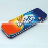 Factory Top Quality With Hinge Rectangular Big Metal Pencil Boxes Wholesale