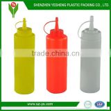 Customized Plastic Squeeze Sauce Bottle, Packaging BBQ Sauce Plastic Bottle