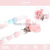 Soft Beads Silicone Baby Pacifier Chain for Baby thumbnail-1