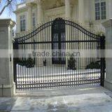 Custom Height and Colors Iron Pipe Gate Design Without Welding thumbnail-4