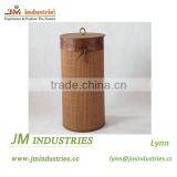 Novelty Bamboo Basketball Hoop Bamboo Laundry Hamper thumbnail-1