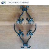 Cast Iron Flowers for Gate Decoration / Fence Ornamental Iron Flowers thumbnail-2