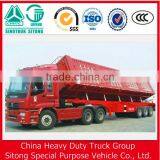 50ton 60ton 3 Axles Steel Van Semi Trailer/Box Container Semi Trailer thumbnail-6
