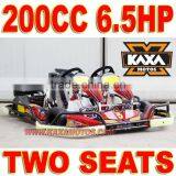 200cc 6.5HP 2 Seat Go Kart for Adults thumbnail-1