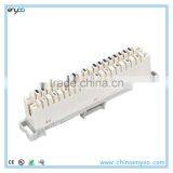 New White 10-Pair Telephone Krone Type LSA-PLUS IDC Connection Module thumbnail-6