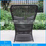 Modern Aluminum High Back Garden Furniture Special Weaving Leisure Chair thumbnail-4