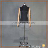 Full-body Tailors Dummy Female Mannequin With Wooden Arm for Wedding Dress Display thumbnail-1