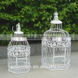 Powder Coating Garden Iron Handmade Bird Cage thumbnail-6