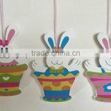 New Easter Gifts Wooden Hanging Decoration Holiday's Home Decoration thumbnail-1