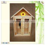 Popular Clear Door House Shaped Wooden Key Box thumbnail-6