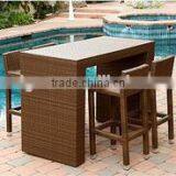 SIGMA Outdoor Furniture 5-Piece Dining Bar Set Used Barber Chairs thumbnail-1