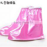 Wholesale Low Price PVC Portable Kids Waterproof Rain Shoes Cover thumbnail-1