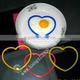 Heart & Star Shape 100% Food Grade Silicone Egg Fired Mold thumbnail-2