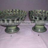 Designer Fruit Bowls,Antique Serving Bowls,Bowls,Antique Bowls,Colored Bowls,Fruit Bowls,Fruit Holder,Metal Serving Bowls thumbnail-1