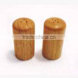 Pepper Mill and Salt Shaker Set, Wood Pepper Grinder Set, Bamboo Pepper Mill Grinder