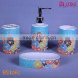 China Supplier Colorful Bathroom Accessories Set thumbnail-3