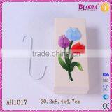 hand-painted ceramic flower wall mounted humidifier