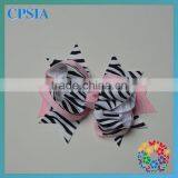 Little Girls' Grosgrain Ribbon 5" Hair Bow With Alligator Clips thumbnail-4