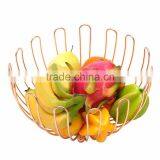 Rose Gold Copper Fruit Basket Fruit Bowl thumbnail-1