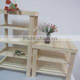 Decoration Hot Sale Wooden Flower Display Shelf thumbnail-3