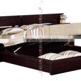 Pictures of Double Bed / Double Deck Bed / Pictures of Wood Double Bed B77 thumbnail-2