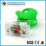 Eco-friendly Silicone Bicycle Light, Battery Light, LED Shinning Light thumbnail-2