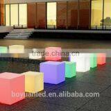 Popular Illuminated Led Cube Stool Bar Stools Wholesale thumbnail-2