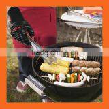 OEM Design Promotion Gift BBQ Gloves Extreme Heat Resistant Long Forearm Safety Protection Oven Grill Cooking Glove thumbnail-2