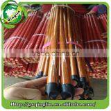 Plastic Wooden Broom Pole Pvc Coated Wooden Broom Stick Wooden Broom Handle thumbnail-2